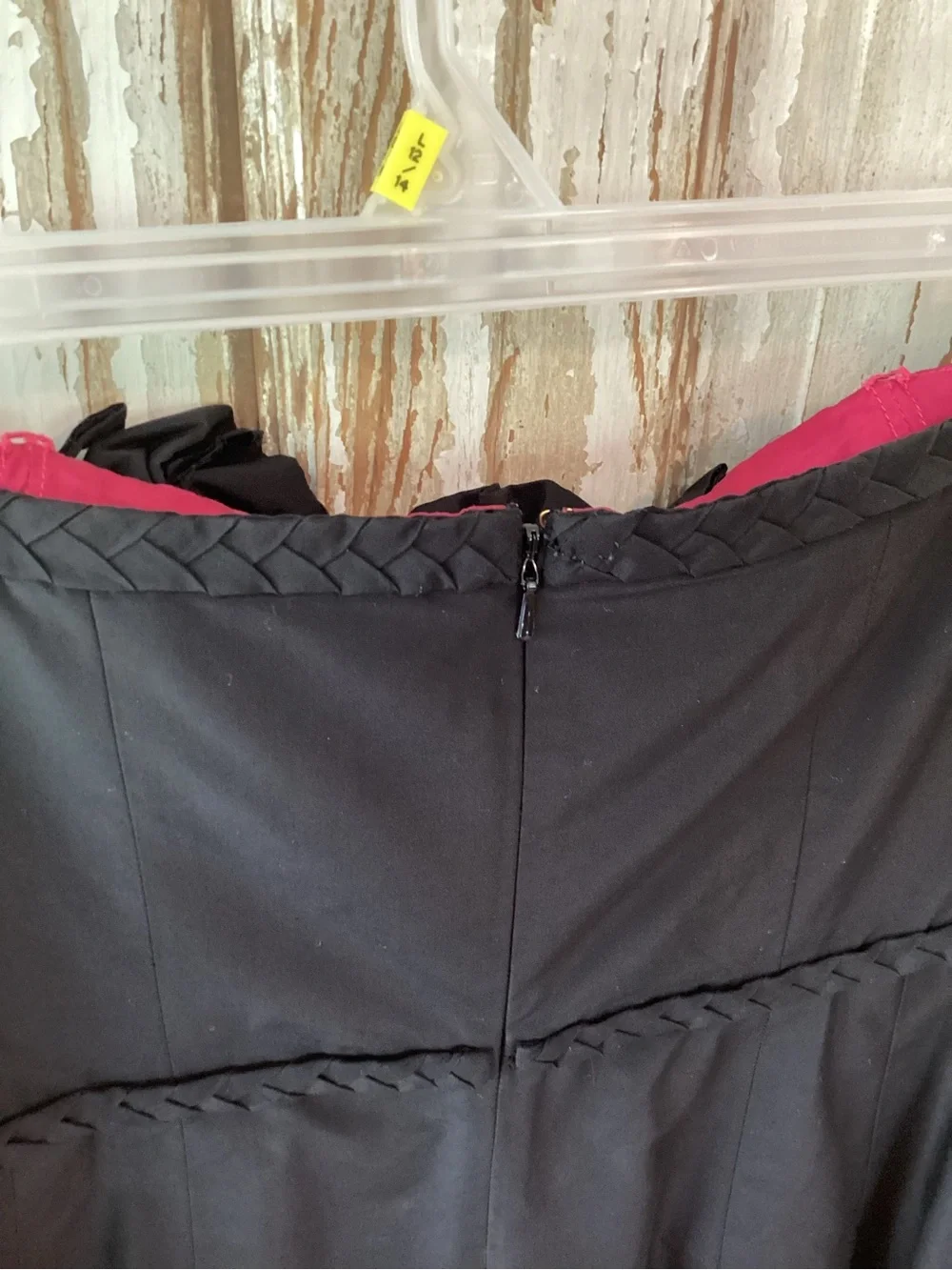 Lilly Pulitzer Belinda Rosette Black Strapless Dress - size 6 - Silk Blend - Picture 4 of 11